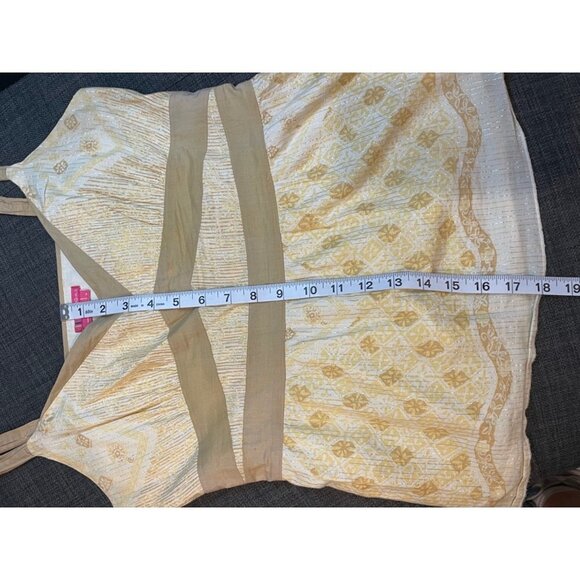 BCBGirls Yellow Camisole Yellow Blouse Sz S - Picture 4 of 5